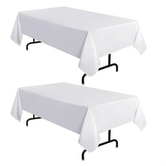 Stain Proof Waterproof Polyester Tablecloth Decorated Washable Fabric Tablecloth