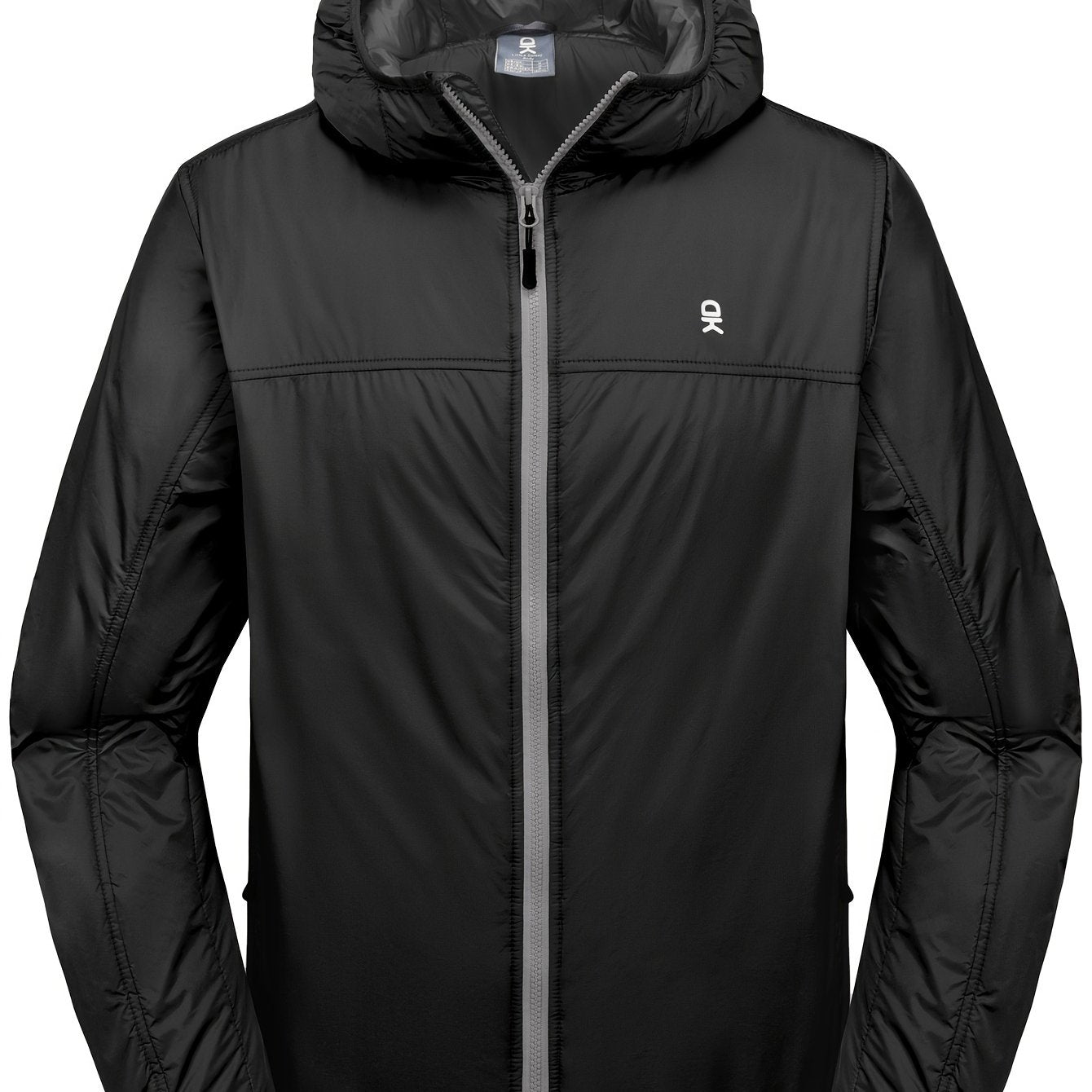 Men's Casual Hooded Windbreaker Jacket Lightweight Jacket