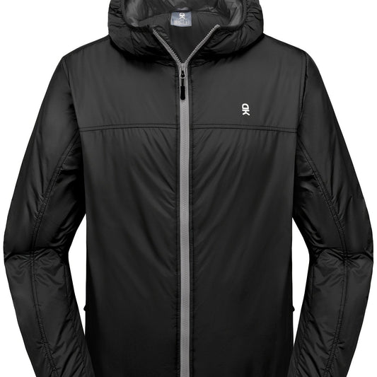 Men's Casual Hooded Windbreaker Jacket Lightweight Jacket