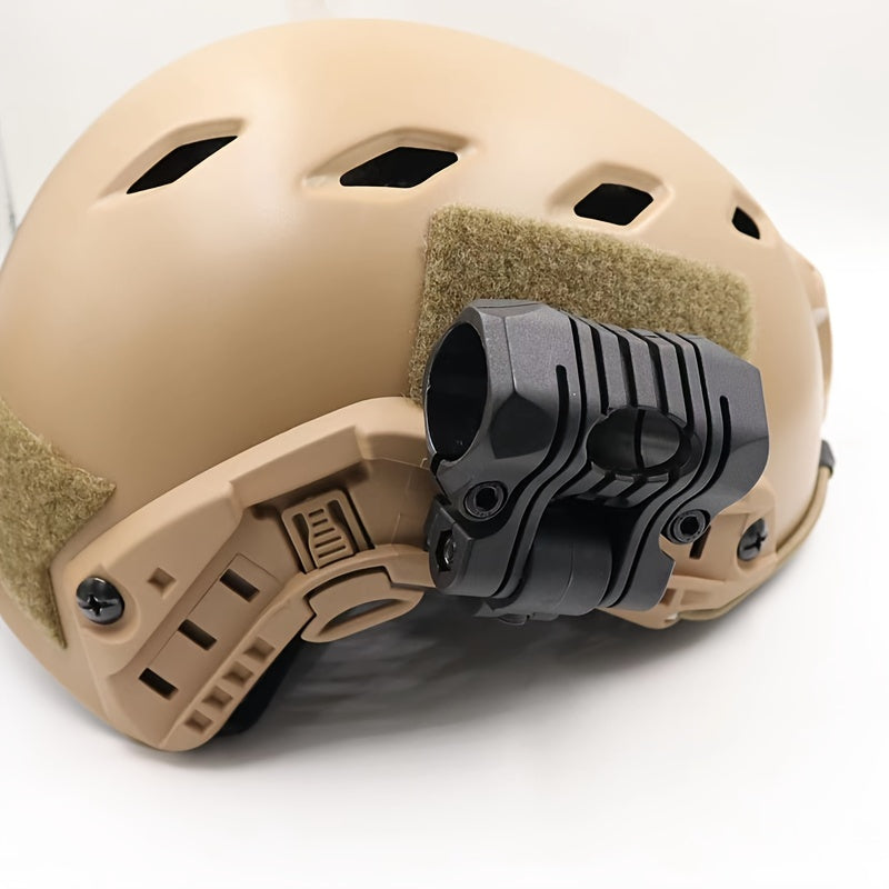 25mm Helmet Flashlight Clip for Outdoor Activities