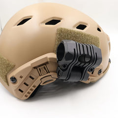 25mm Helmet Flashlight Clip for Outdoor Activities