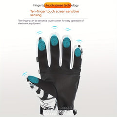 Men's Winter Ski Gloves Waterproof Cycling Gloves