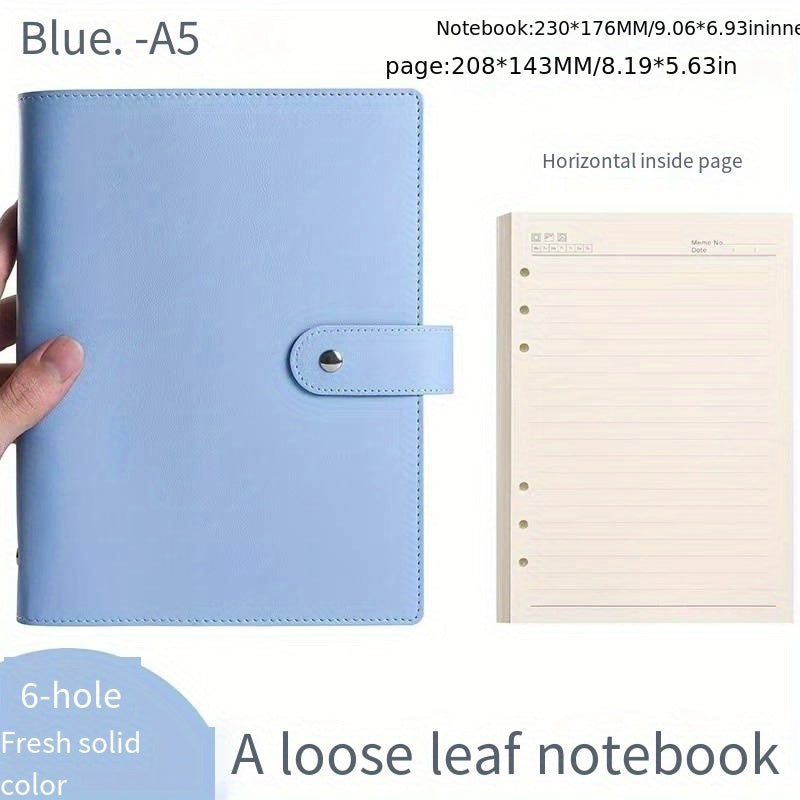 Minimalist Soft Leather Student Diary