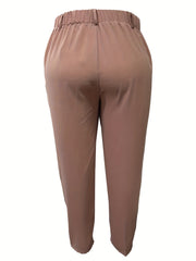  High Rise Stretchy Pocketed Pants