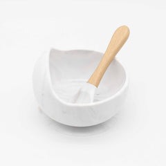 Baby Suction Bowl & Spoon Set Silicone Weaning Food Bowls