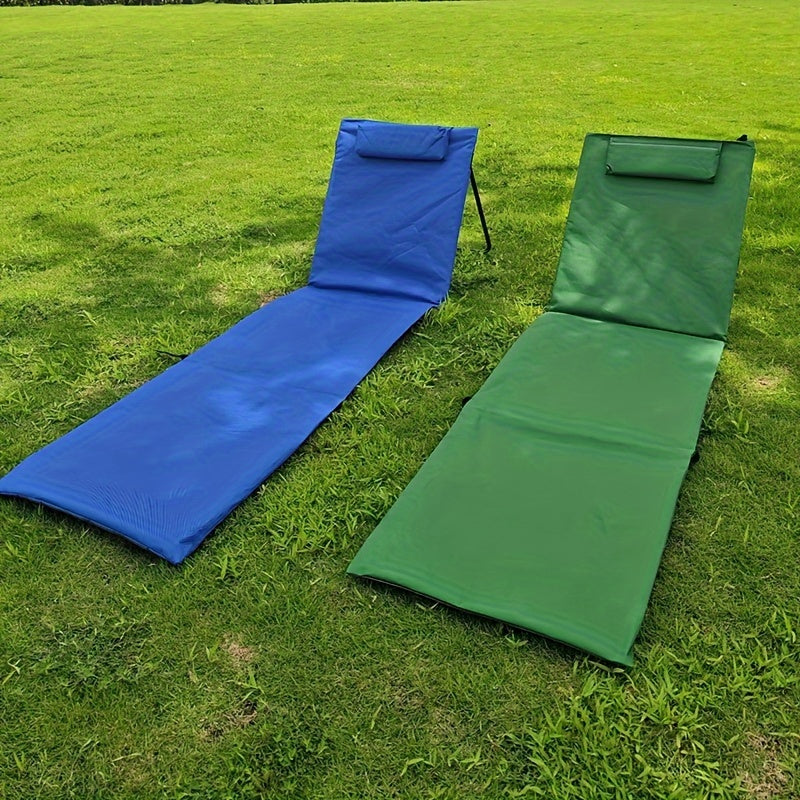 Portable Foldable Beach Mat Camping Seat with Storage Bag