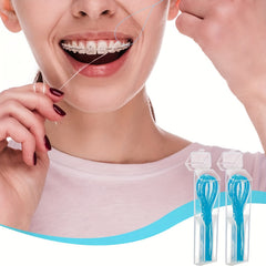 70 Dental Floss Threaders for Braces Bridges Implants