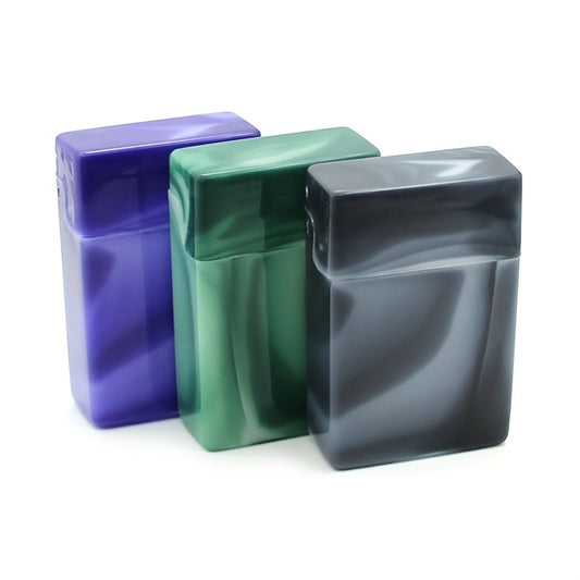 Portable Cigarette Case with Tobacco Storage, Assorted Colors