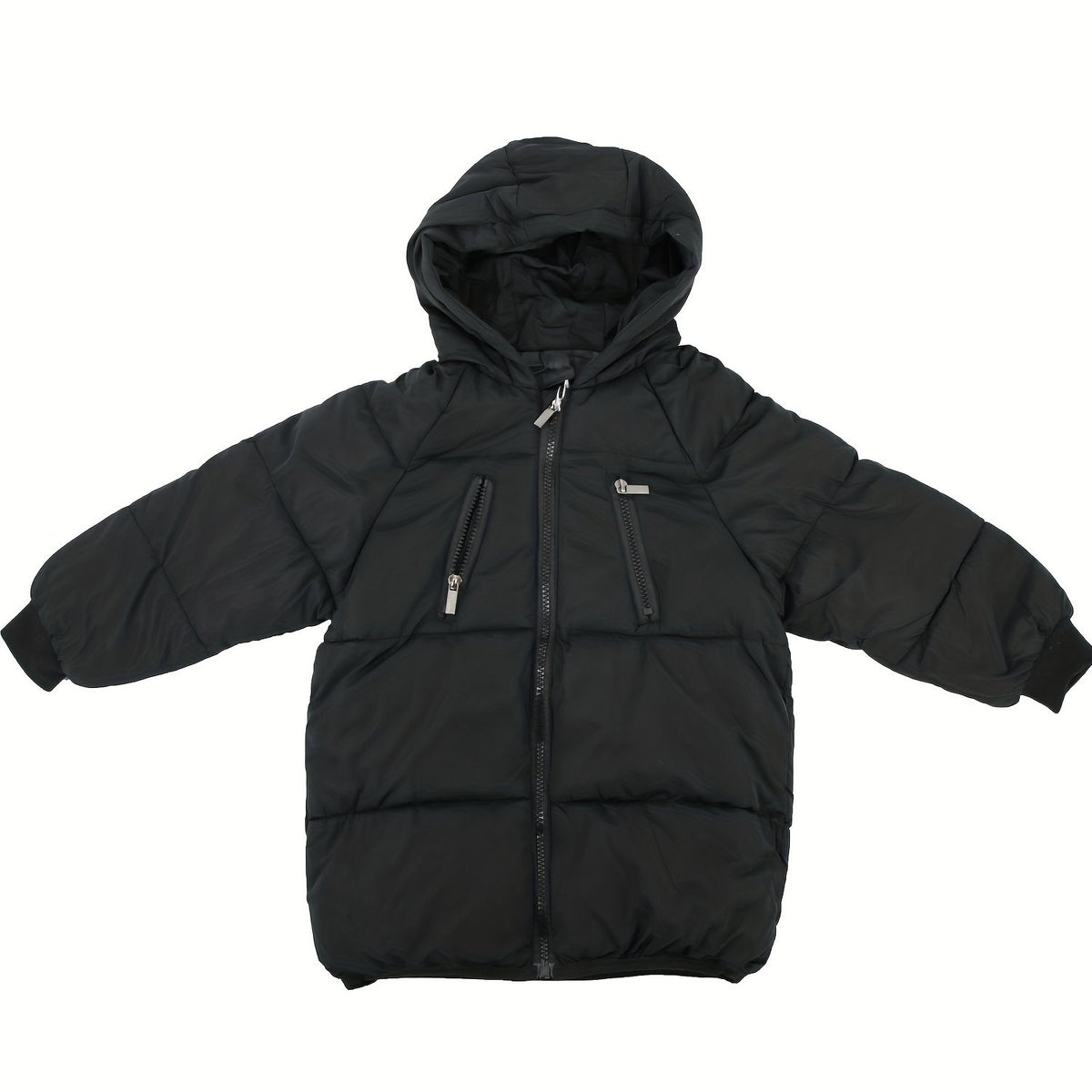 Boys Winter Hooded Puffer Coat Warm Jacket
