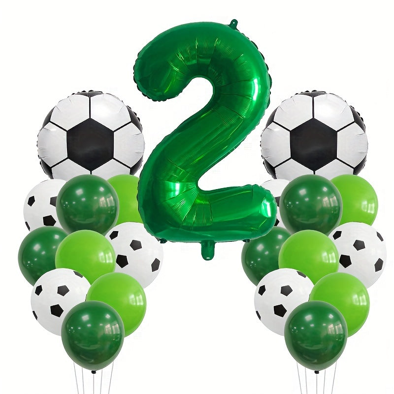 Football Theme 81 Balloon Set Birthday Party Decorations