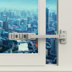 Child Metal Window Safety Lock Baby Sliding Window Restraint