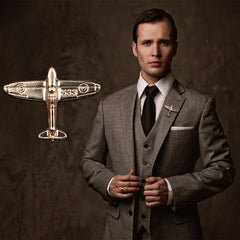 Aircraft Shirt Collar Button - Durable & Practical