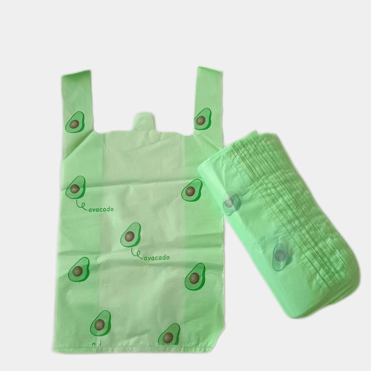 50pcs Avocado Shape Gift Bag Colorful Portable Party Household Goods Storage