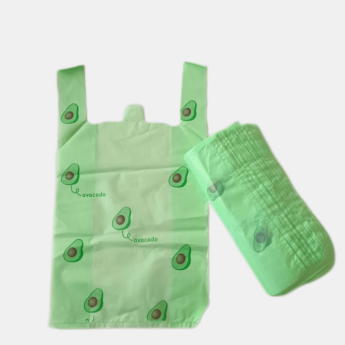 50pcs Avocado Shape Gift Bag Colorful Portable Party Household Goods Storage