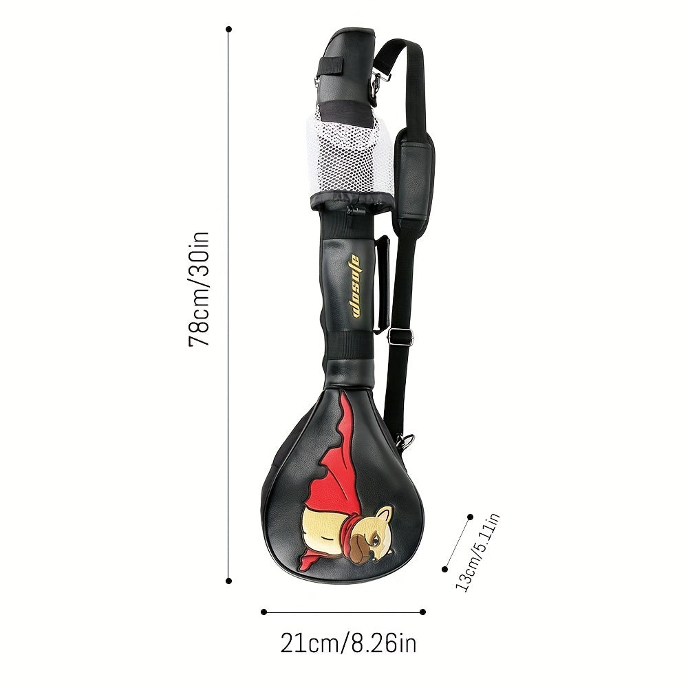 Puppy Print Golf Bag Lightweight & Durable Ideal For Golf