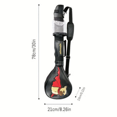 Puppy Print Golf Bag Lightweight & Durable Ideal For Golf
