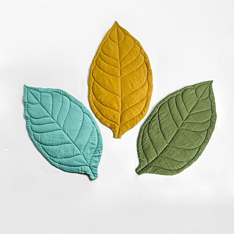 Maple Leaf Mat Baby Creative Cushion Mat for Children's Room