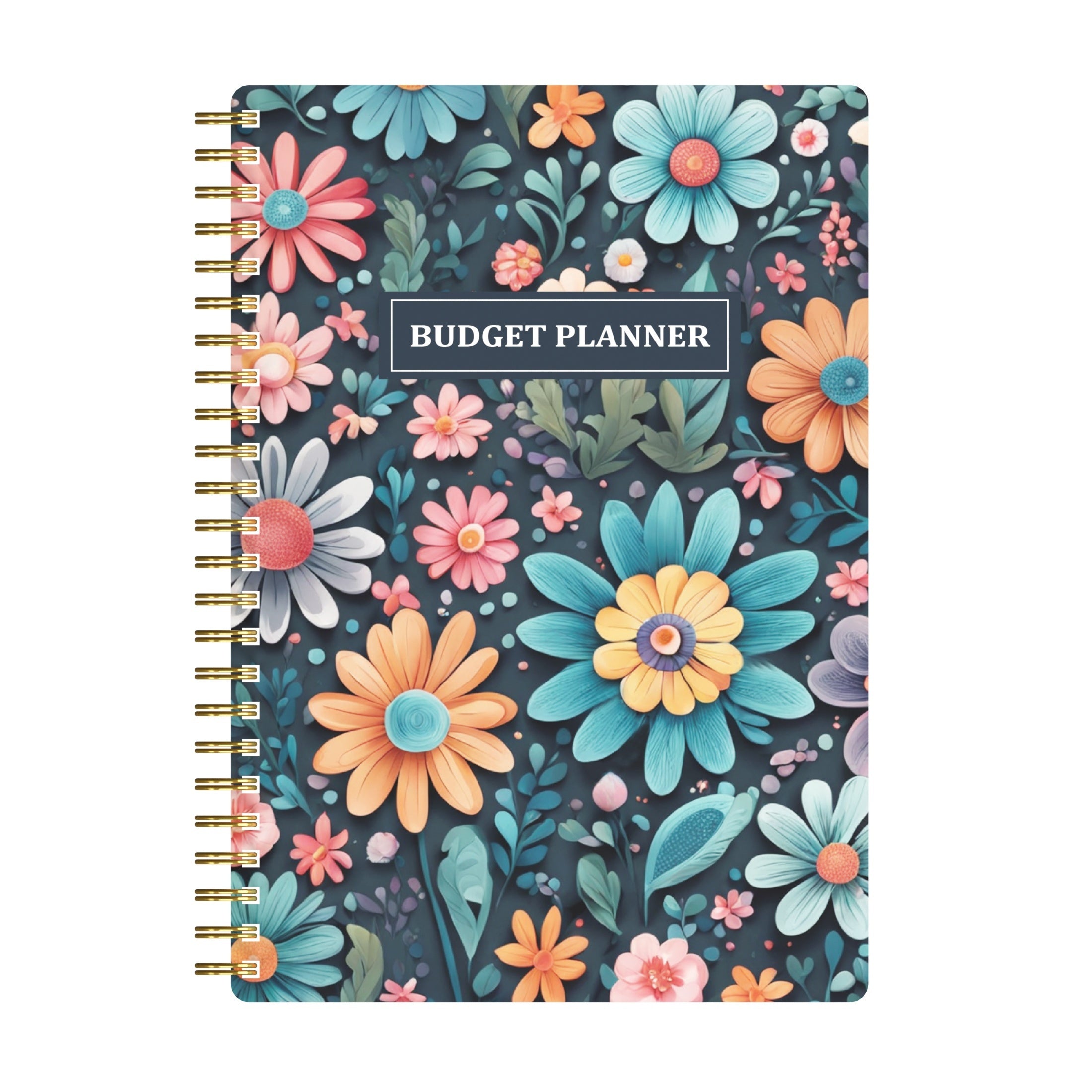 Budget Planner A5 Undated Notebook 100gsm Paper