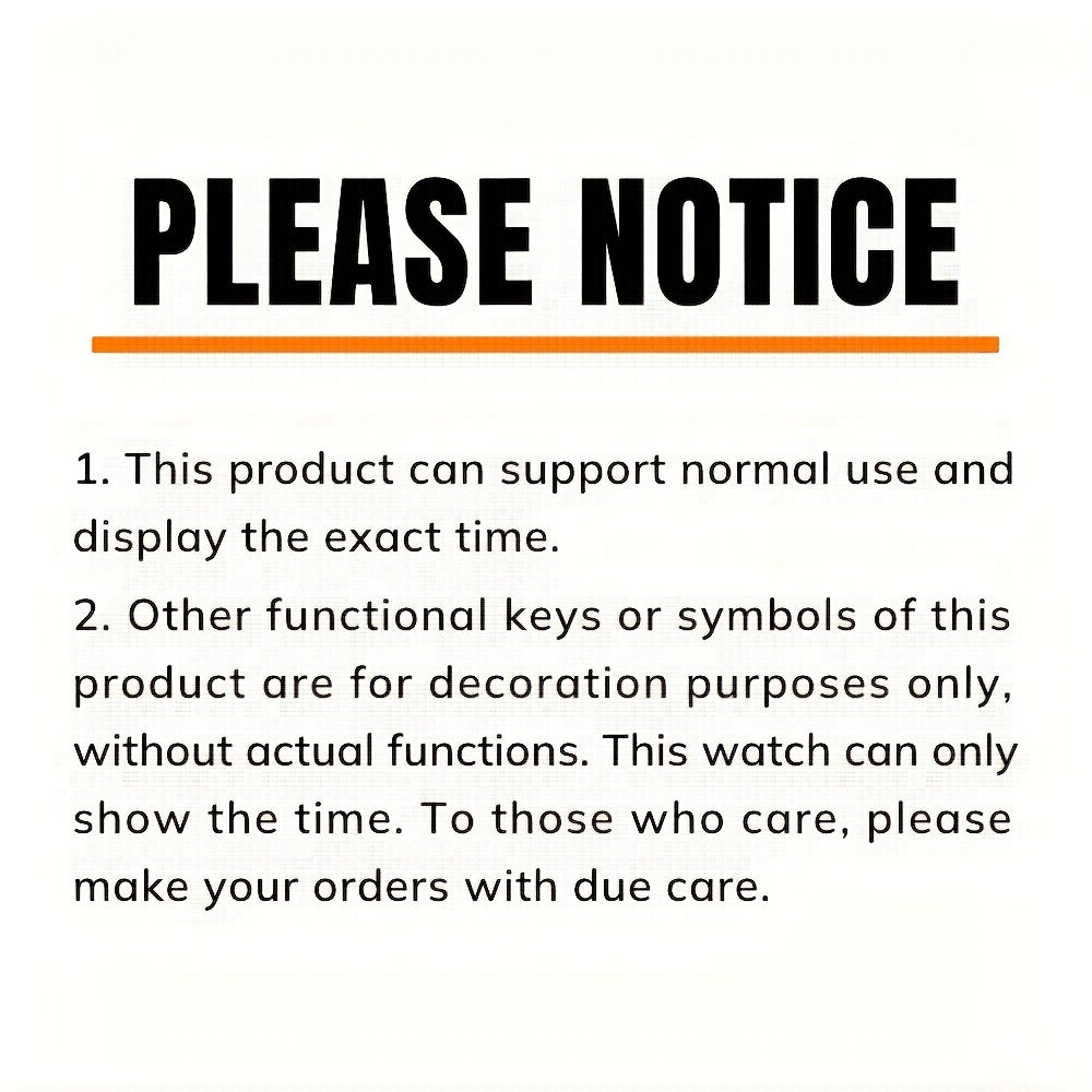 3pcs Touch Screen Digital Watches Square Dial Powered Resin TPU Strap