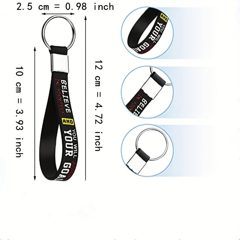 Hockey Motivational Keychains Sports Party Favors Supplies