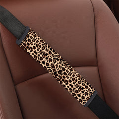 Leopard Print Seat Belt Pads for Style & Comfort