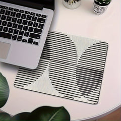 Line Pattern Small Desktop Mouse Pad Office Home Computer Accessories