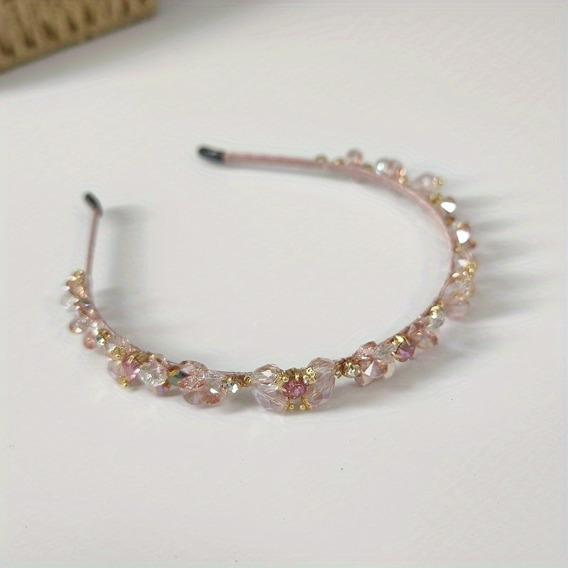 Sparkling Rhinestone Headband for Women Girls Party