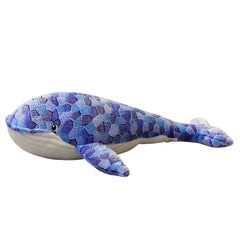 68in Whale Plush Toy Soft Stuffed Doll Children's Gift