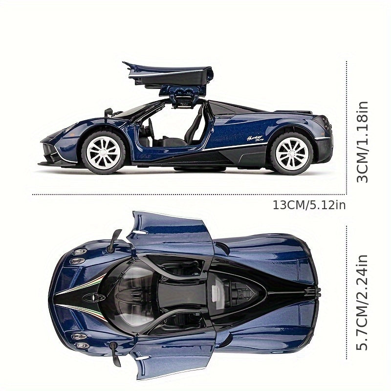 Alloy Car Model Sound And Light Toy Racing Car Boxed