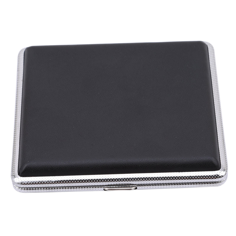 Vintage Leather Cigarette Case Double Sided Accessory