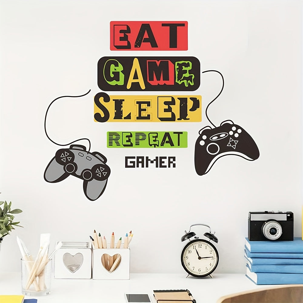 Gaming Wall Decals Vinyl Stickers for Room Decor