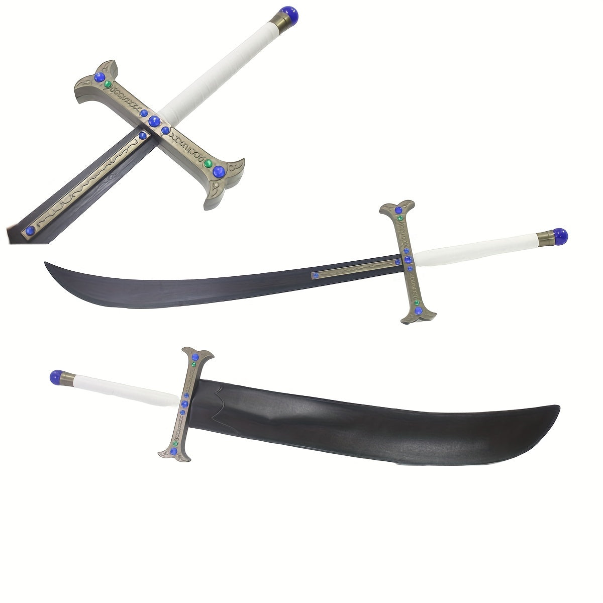Wooden Samurai Sword for Anime Cosplay - Large Size