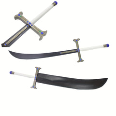 Wooden Samurai Sword for Anime Cosplay - Large Size