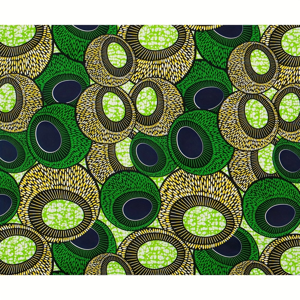 8pcs African Wax Print Fabric - DIY Earrings & Headwraps