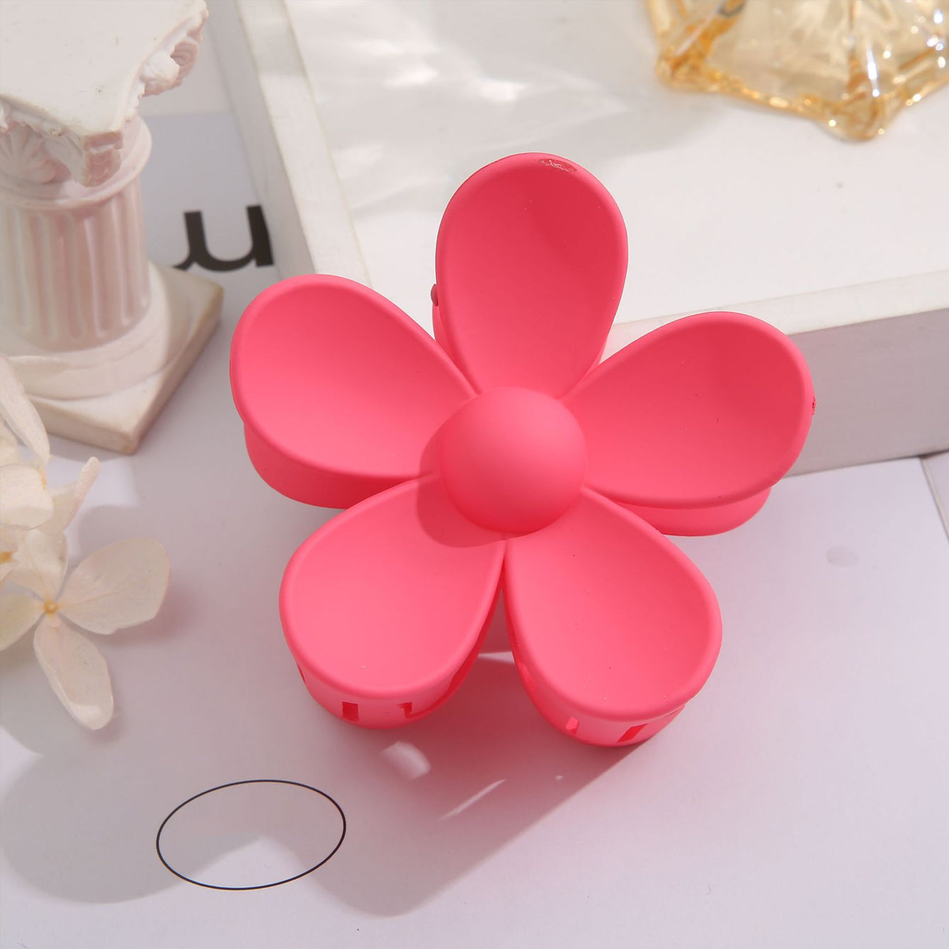 Large Flower Hair Clips Hair Accessories Hair Claw Clips For Women Girls 1pc