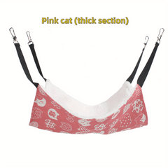 Cat Nest Iron Cage Breathable Hook Cat Hammock Swing