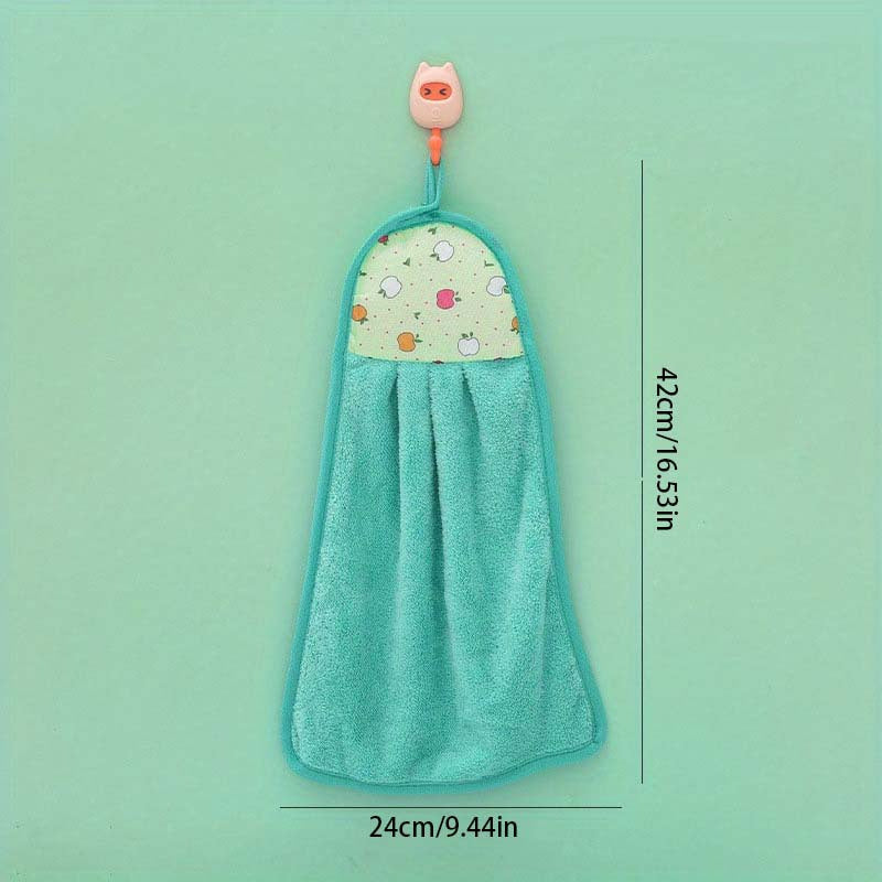 4pcs Scouring Pad Square Dish Cloths Lightweight Quick Drying Cleaning Rag