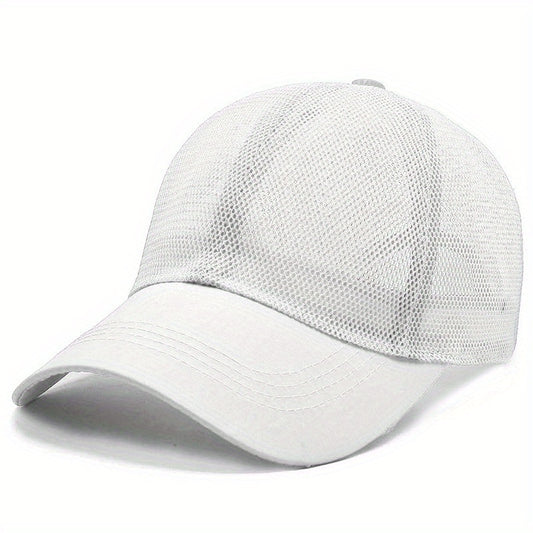 Stay Protected This Summer With Our Breathable Sunshade Mesh Hat