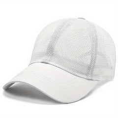 Stay Protected This Summer With Our Breathable Sunshade Mesh Hat