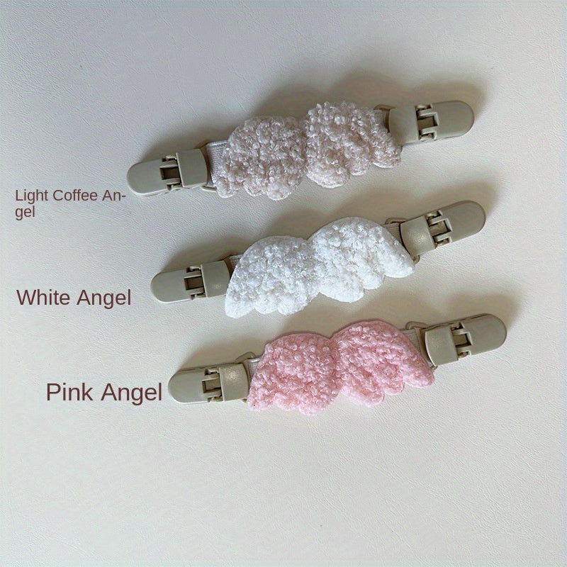 3pcs Kids Dress Strap Clips With Bear For Non Slip Shoulders Boys