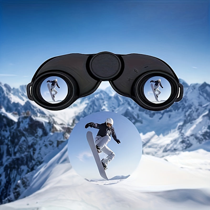 Portable HD Binoculars 10X25 for Bird Watching Travel Hiking