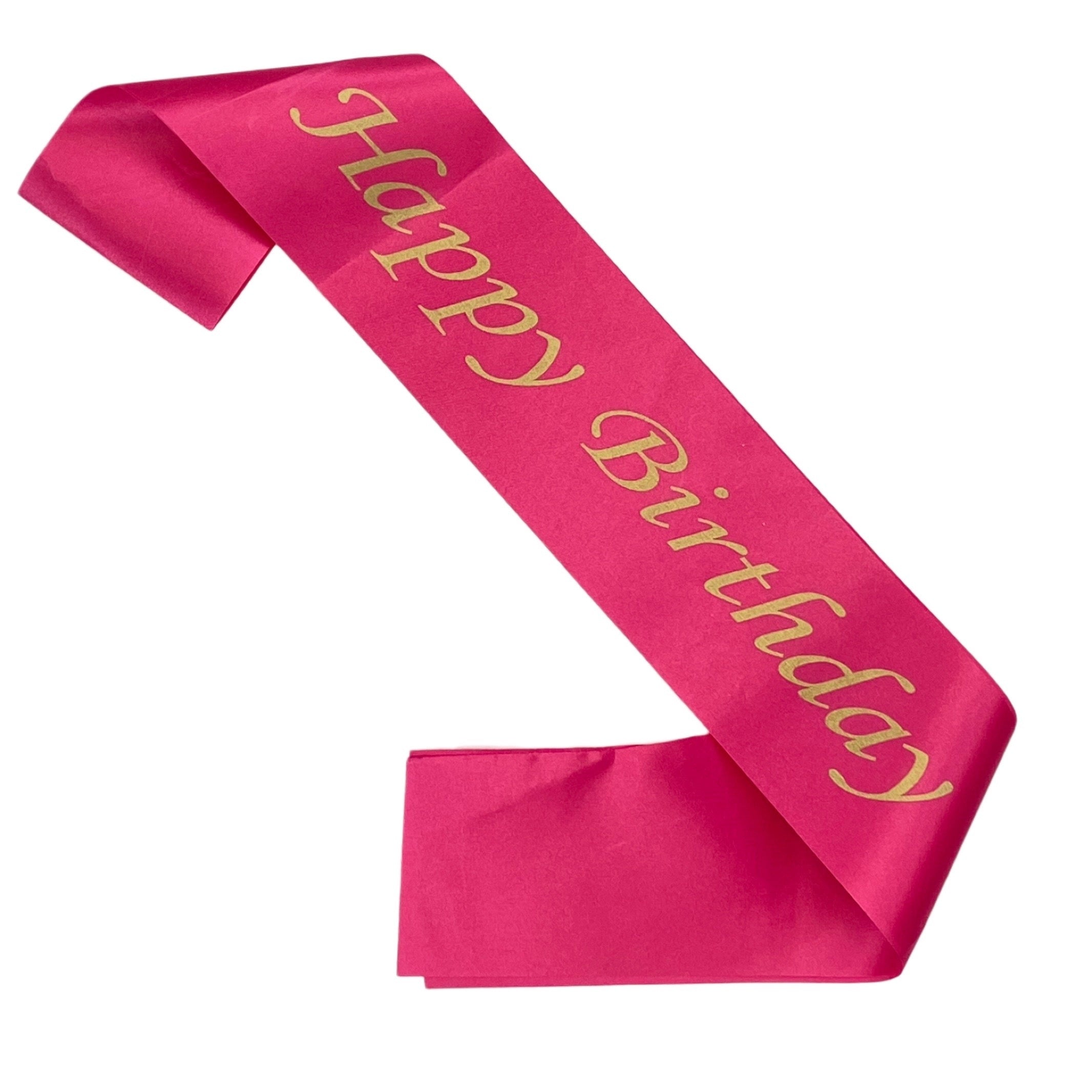 Happy Birthday Party Sash - Birthday Party Accessories