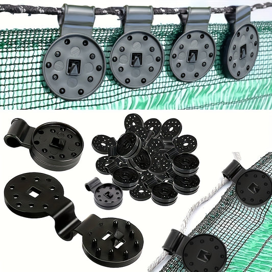 50 Heavy Duty Lock Grips Shade Cloth Plastic Clips Greenhouse Clamp