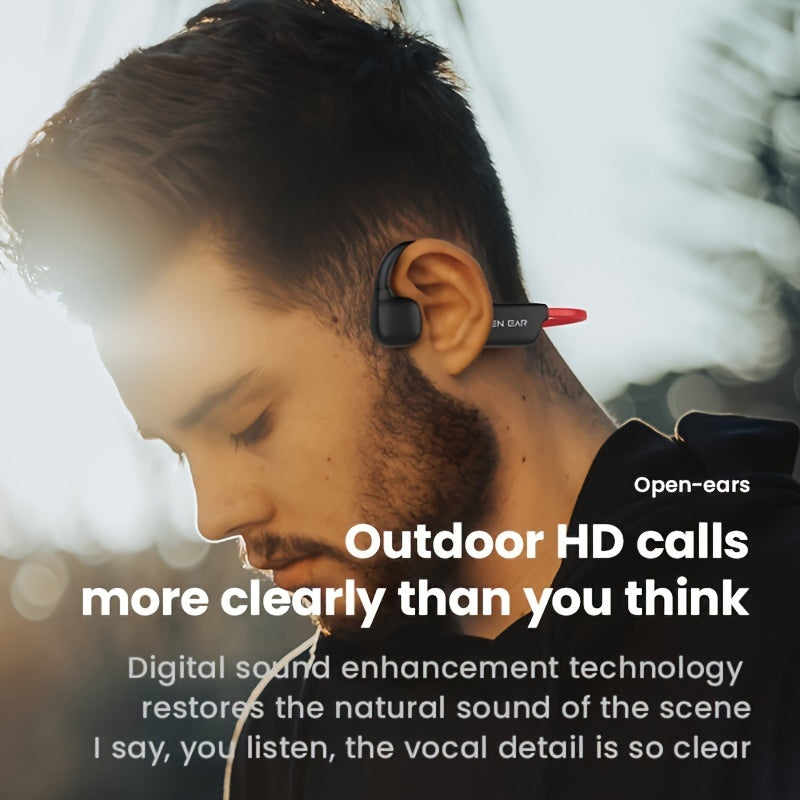 Waterproof Bone Conduction Headphones Hi Fi Sound