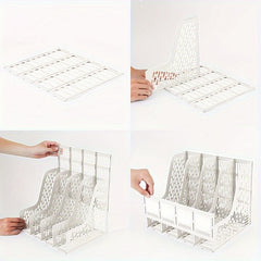10pcs Desk Organizer File Holder Office Stationery Organizer