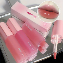 6 Colors Lipstick and Lip Gloss Set Pink Love Lip Glaze