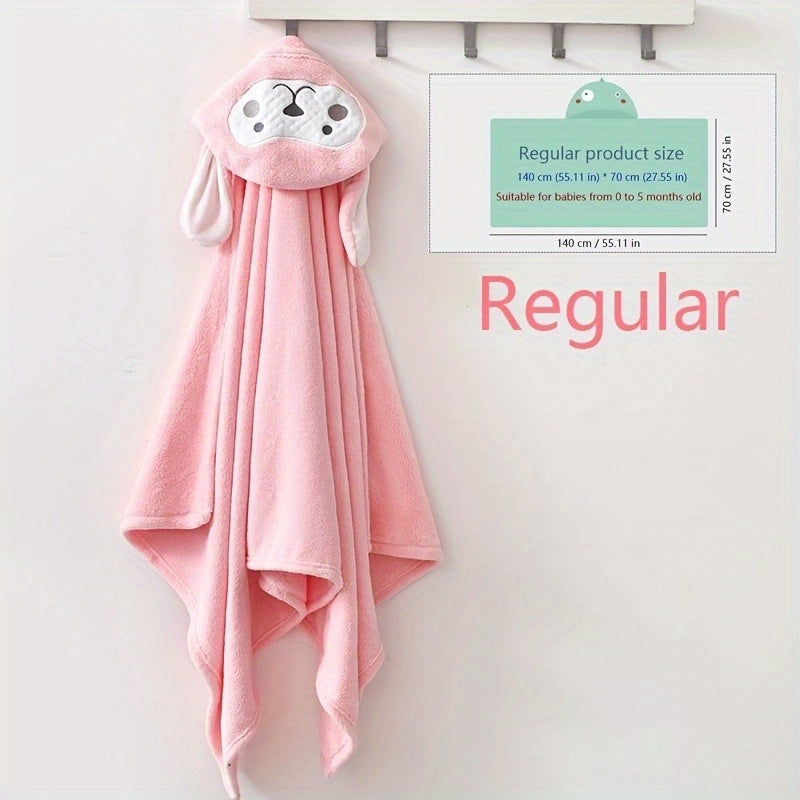 Newborn Baby Monkey Pattern Bath Towel