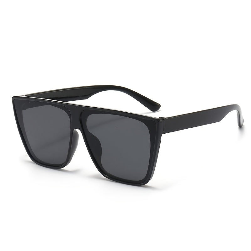 Big Frame Square Sunglasses Solid Sunglasses for Women