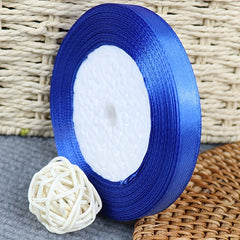 25 Yards 10mm Satin Ribbons Crafts Bow Gift Wrap Wedding Christmas Decor