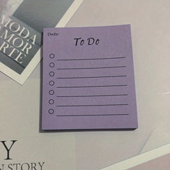50 Sheets To Do List Sticky Notes Self Adhesive Memo Pads Easy Posting